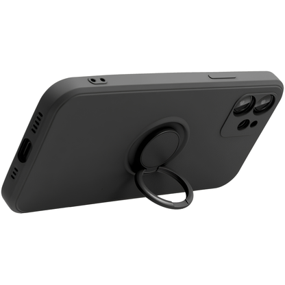 Case for Apple iPhone 16 Pro Max, OEM, Silicone Ring, Black