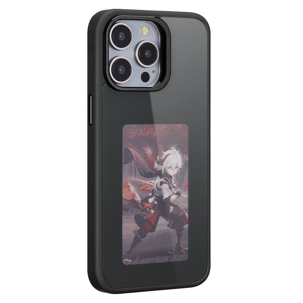 Case for Apple iPhone 14 Pro, OEM, Customized E-Ink Display, Black