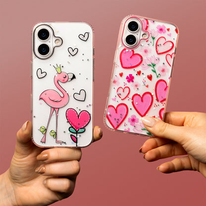 Case for Apple iPhone 17 Pro, OEM, Ultra Trendy Love 2, Multicolor