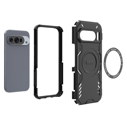 MagSafe Case for Google Pixel 10 Pro / 10, Techsuit, ArmorMag, Black