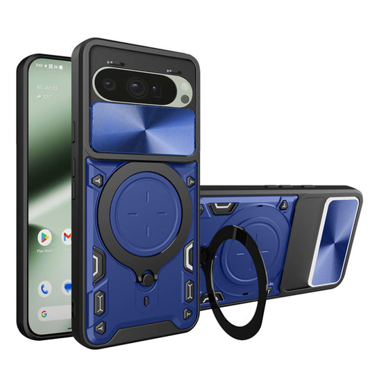 Case for Google Pixel 10 Pro / 10, Techsuit, CamGuard Pro, Blue