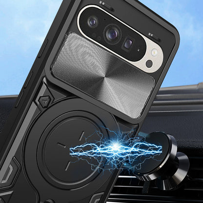 Case for Google Pixel 10 Pro / 10, Techsuit, CamGuard Pro, Purple