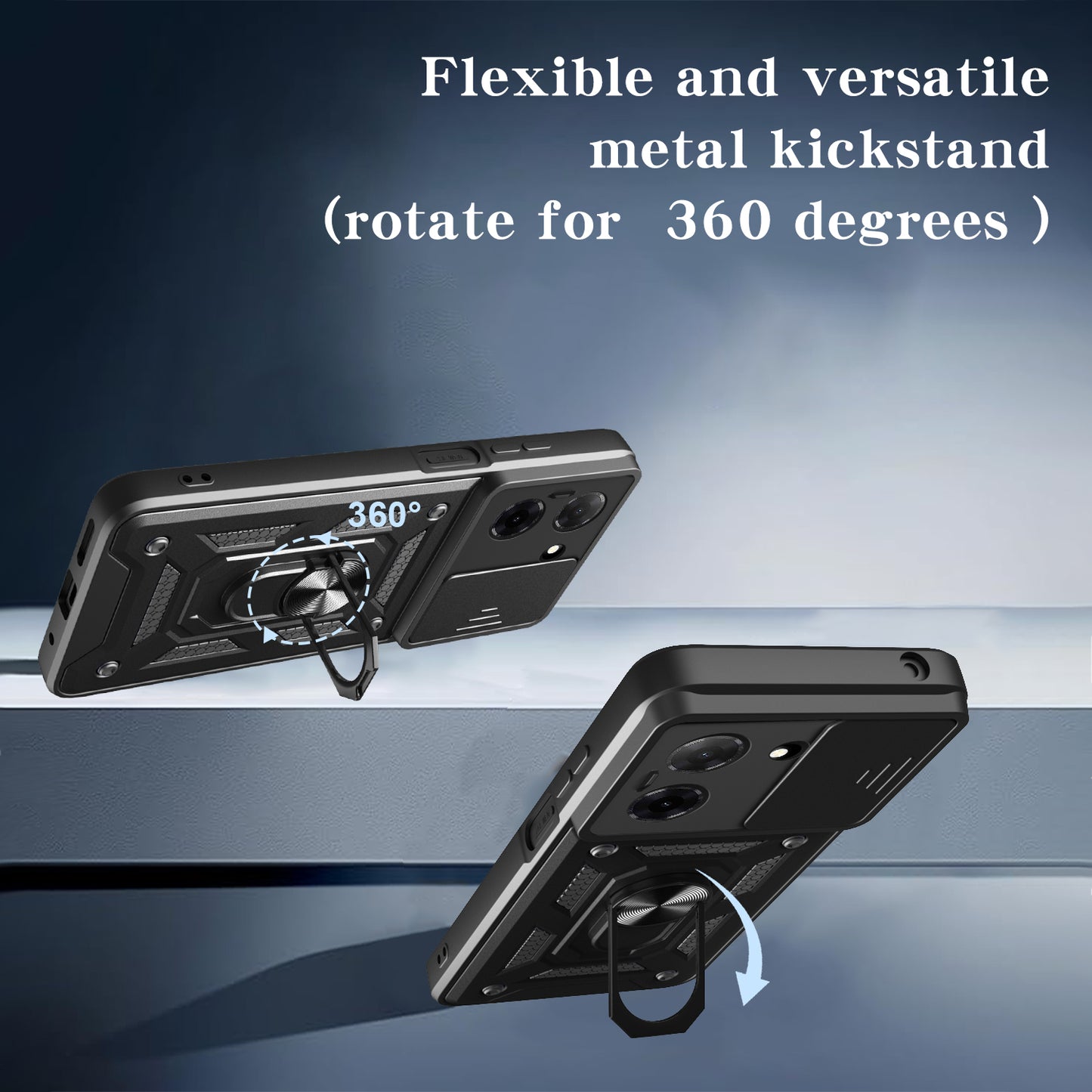 Case for Google Pixel 10a, Techsuit, CamShield, Blue