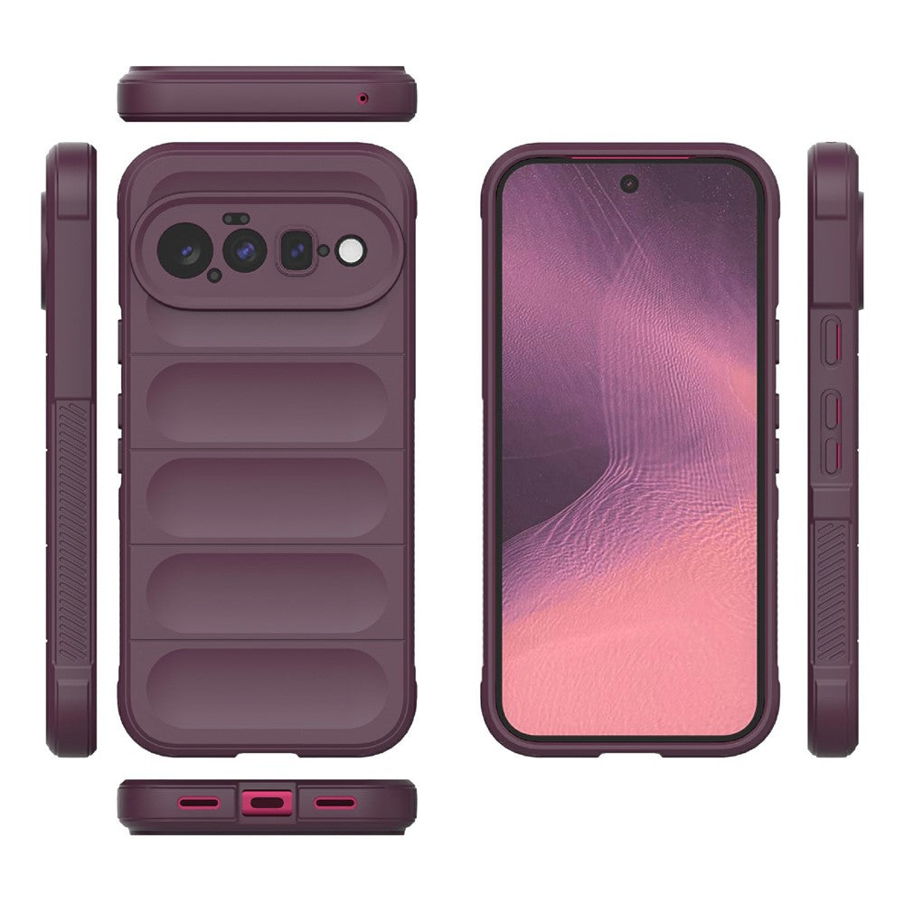 Case for Google Pixel 11, Techsuit, Magic Shield, Burgundy