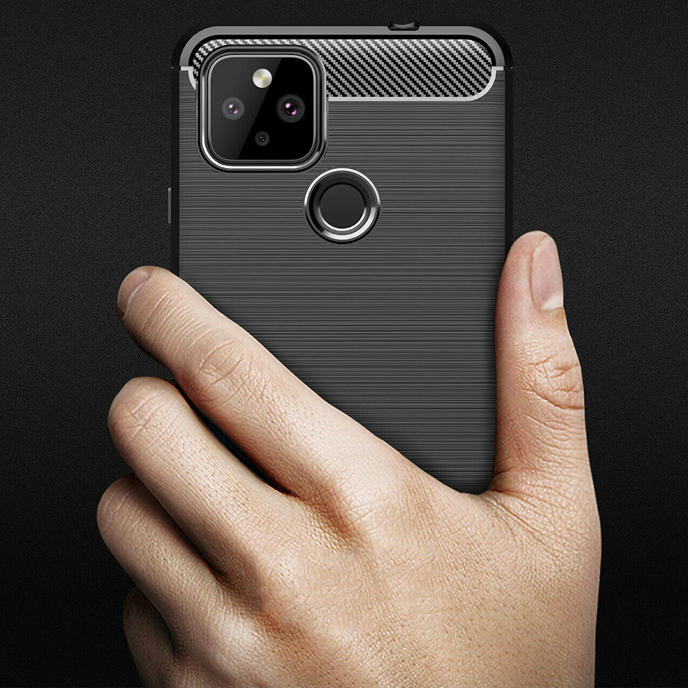Case for Google Pixel 5, Techsuit, Carbon, Black
