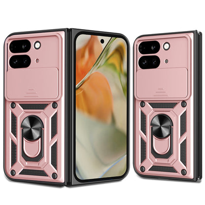 Case for Google Pixel 9 Pro Fold, Techsuit, CamShield, Pink