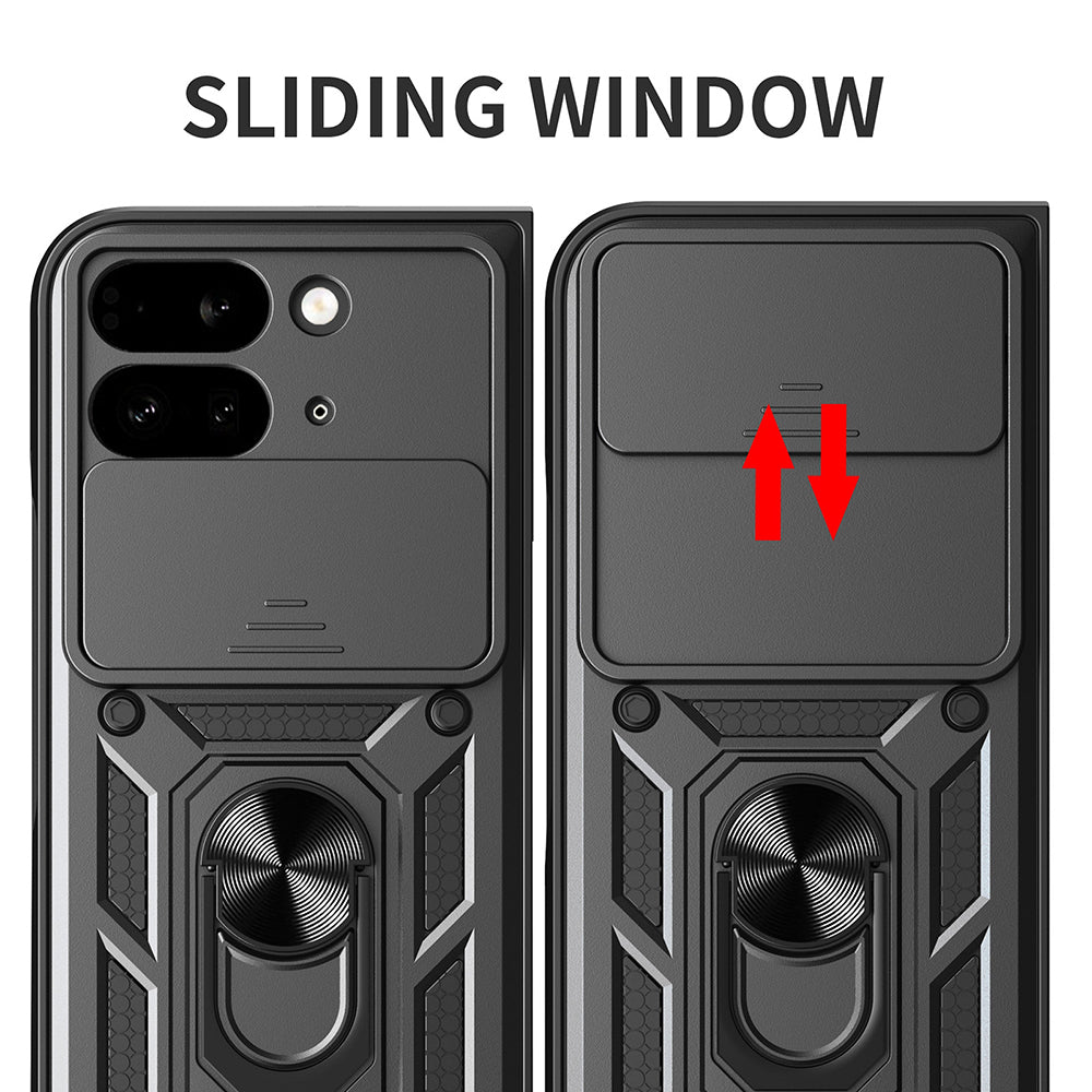 Case for Google Pixel 9 Pro Fold, Techsuit, CamShield, Green