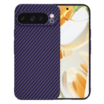 Case for Google Pixel 9 Pro, Techsuit, Carbonite FiberShell, Purple