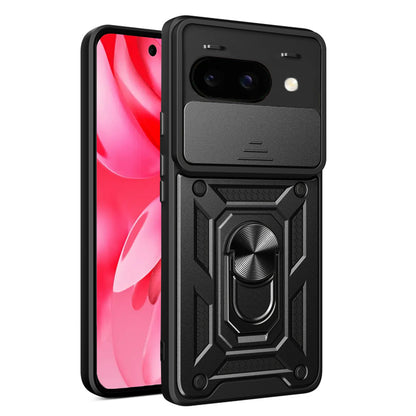Case for Google Pixel 9a, Techsuit, CamShield, Black