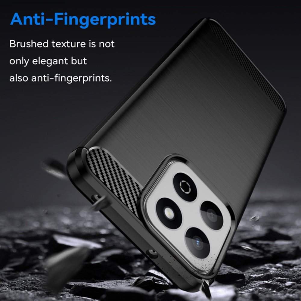 Case for Honor 200 Smart, Techsuit, Carbon, Black