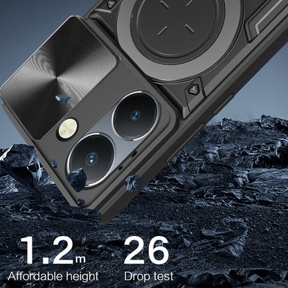 Case for Honor 200, Techsuit, CamGuard Pro, Black