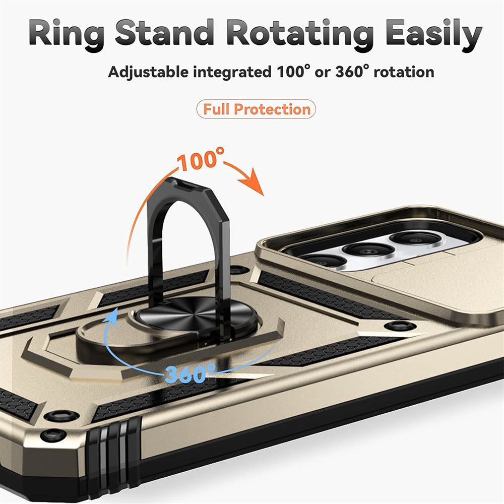 Case for Honor 200, Techsuit, CamShield, Gold