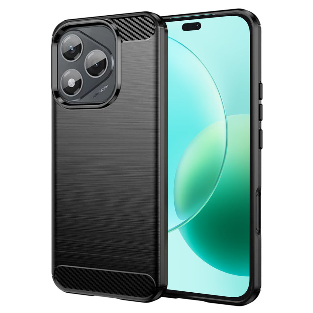 Case for Honor 400 Lite, Techsuit, Carbon, Black