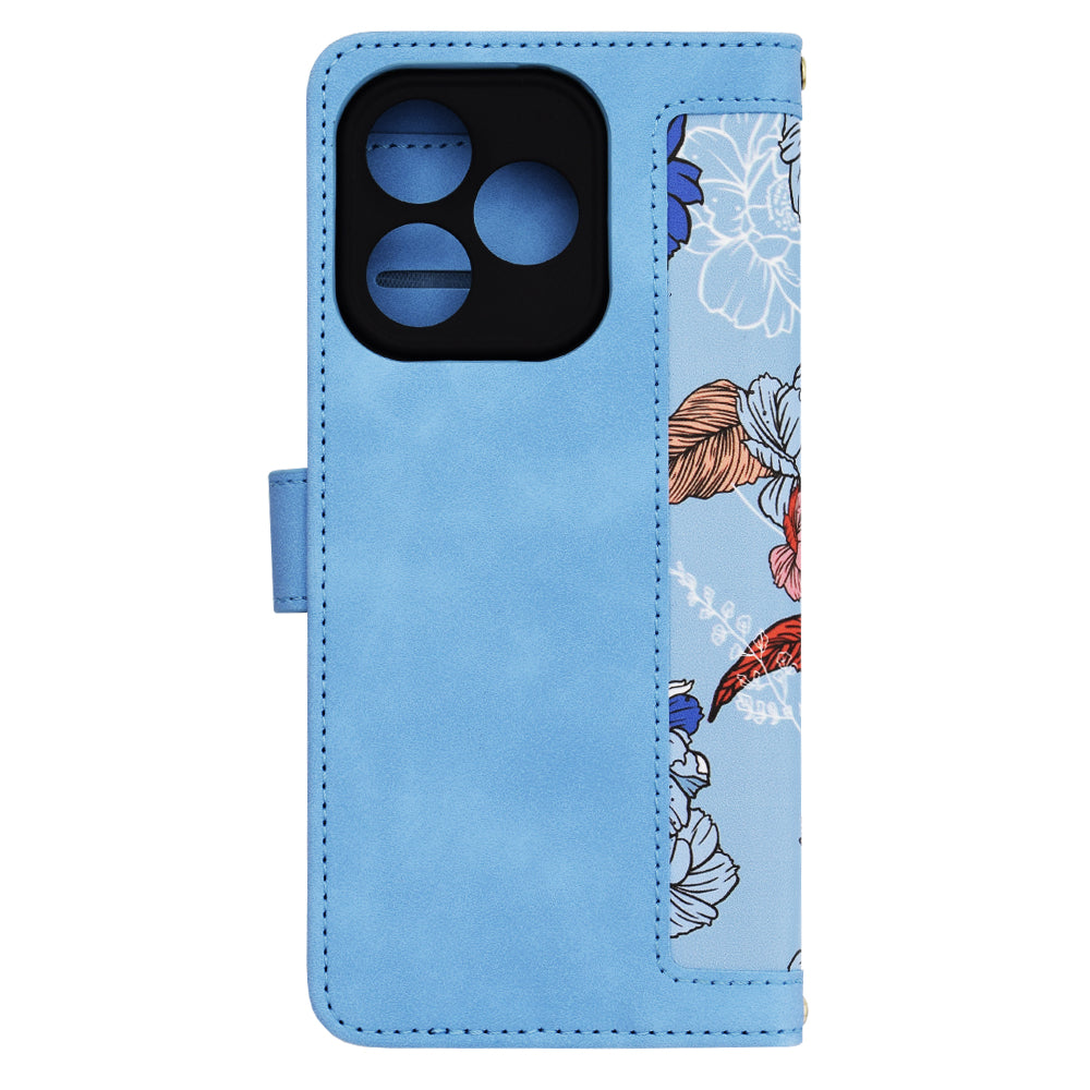 Case for Honor 400 Lite, Techsuit, FlipCraft, Blue