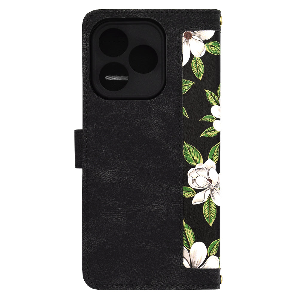 Case for Honor 400 Lite, Techsuit, FlipCraft, Black