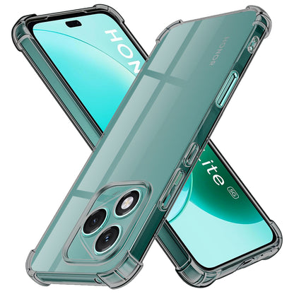 Case for Honor 400 Lite, Techsuit, Shockproof Clear, Smoke