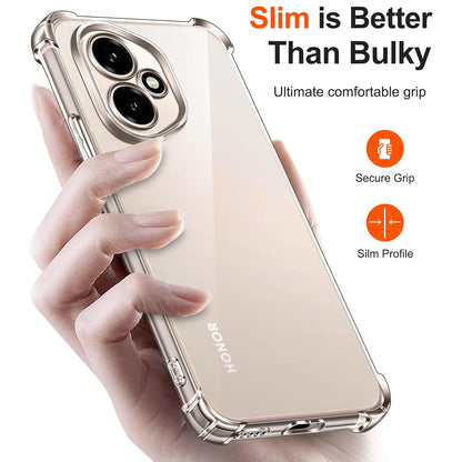 Case for Honor 400 Pro, Techsuit, Shockproof Clear, Transparent