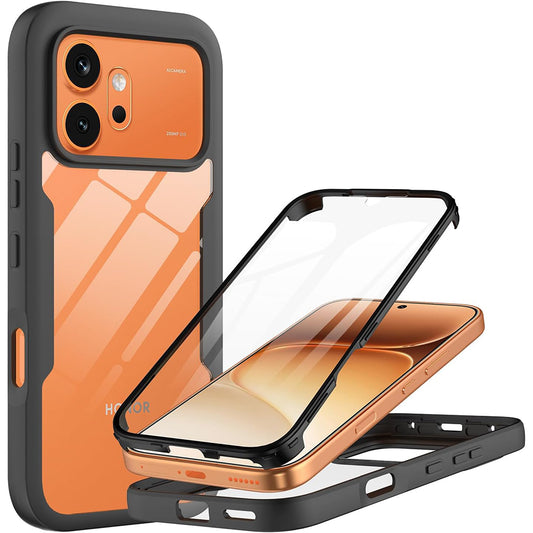 Case for Honor 600 Pro / 600, Techsuit, ColorVerse 360, Black
