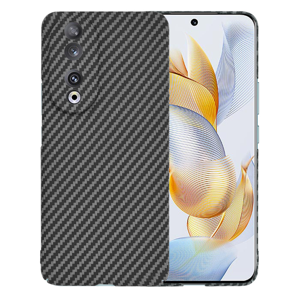 Case for Honor 90, Techsuit, Carbonite FiberShell, Black