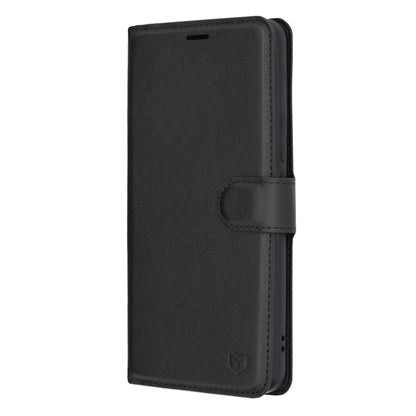 Case for Honor Magic5 Pro, Techsuit, Leather Folio, Black