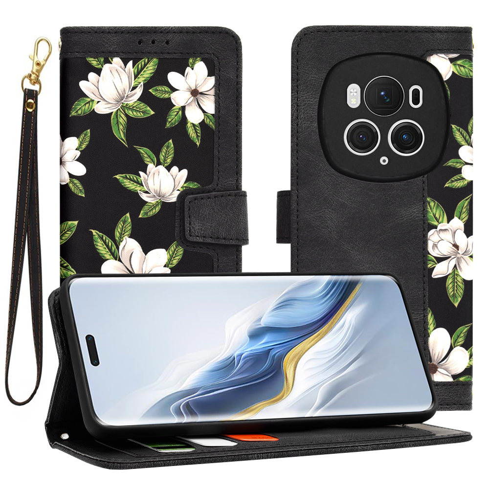 Case for Honor Magic6 Pro, Techsuit, FlipCraft, Black