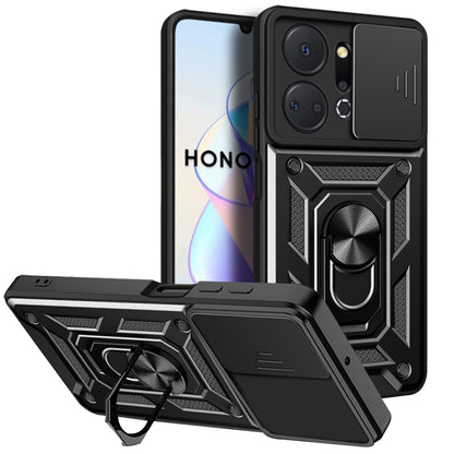 Case for Honor X7a, Techsuit, CamShield, Black
