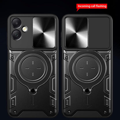 Case for Honor X7c / 200 Smart, Techsuit, CamGuard Pro, Black