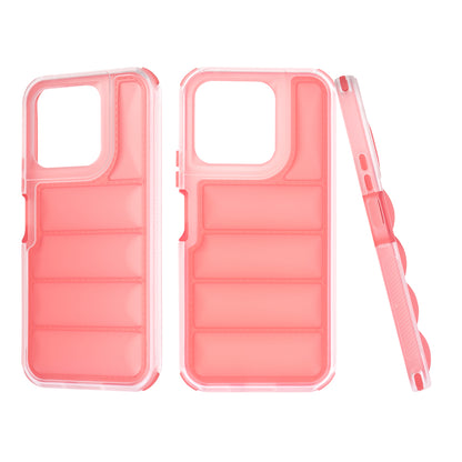 Case for Honor X8b, Techsuit, Wave Shield, Red