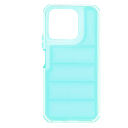 Case for Honor X8b, Techsuit, Wave Shield, Turquoise
