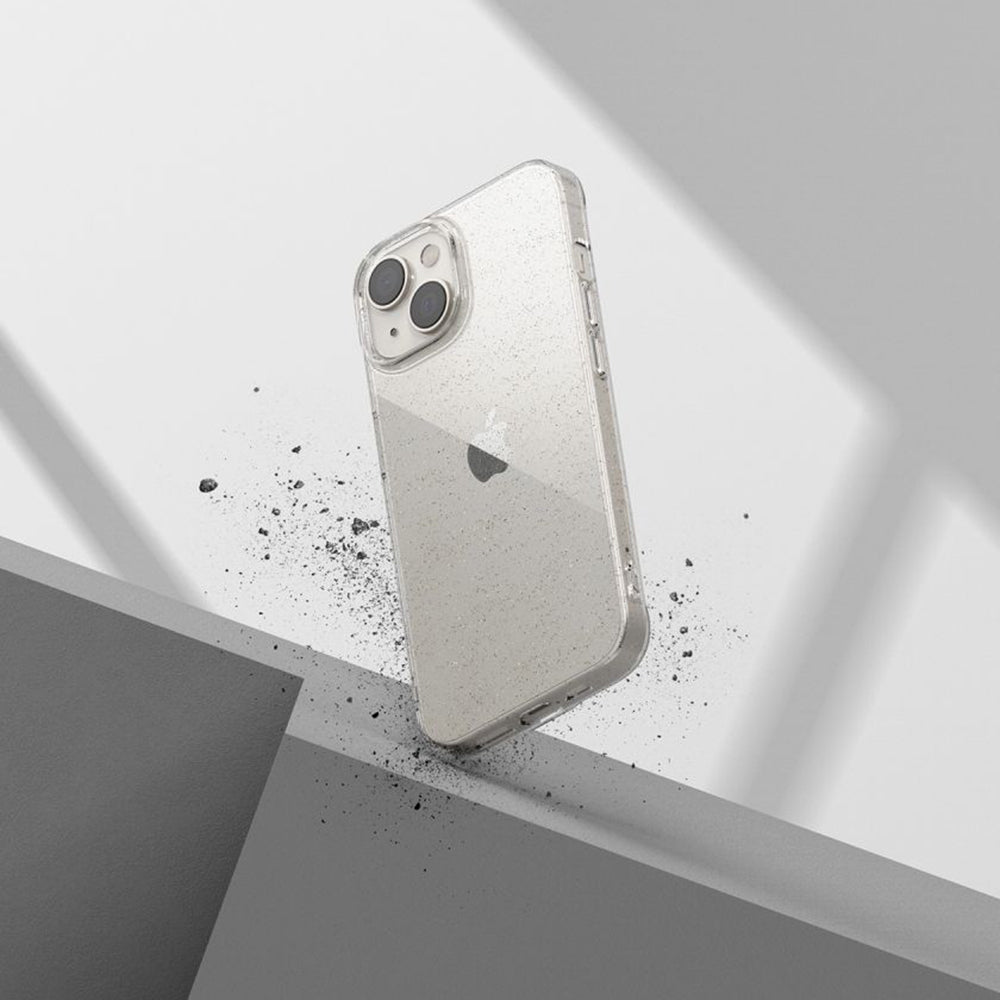 Case for Honor X9a, Techsuit, SparkleSkin, Transparent