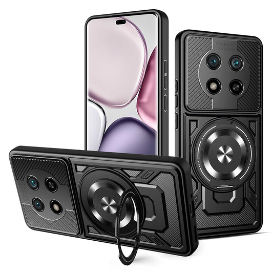 Case for Honor X9c / Magic7 Lite, Techsuit, RuggedCam, Black