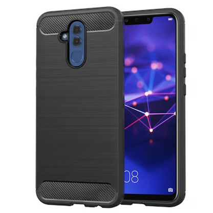 Case for Huawei Mate 20 Lite, Techsuit, Carbon, Black
