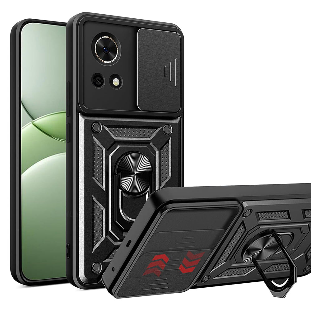 Case for Huawei nova 13, Techsuit, CamShield, Black