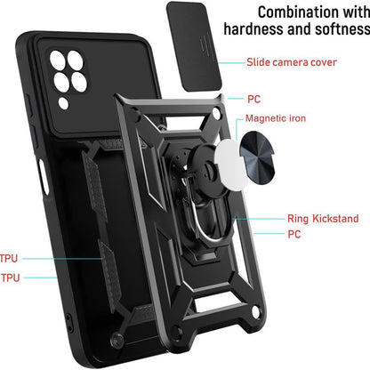 Case for Huawei P40 lite 4G, Techsuit, CamShield, Black
