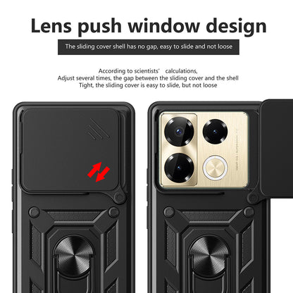 Case for Infinix Note 40 Pro+, Techsuit, CamShield, Pink