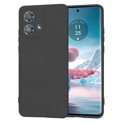 Case for Motorola Edge 40 Neo, Techsuit, SoftFlex, Black