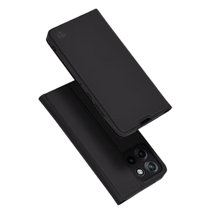 Case for Motorola Edge 50 Neo, Techsuit, Magskin Book, Black