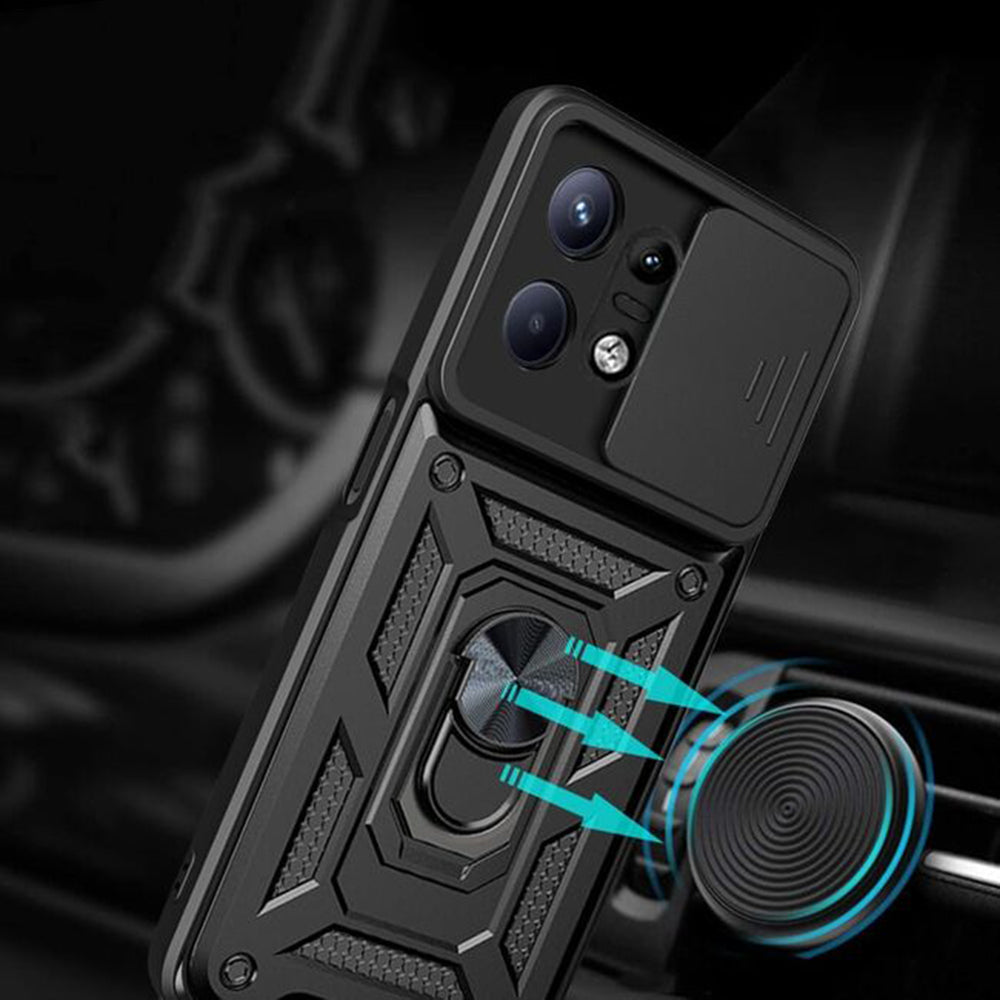 Case for Motorola Edge 50 Pro, Techsuit, CamShield, Blue