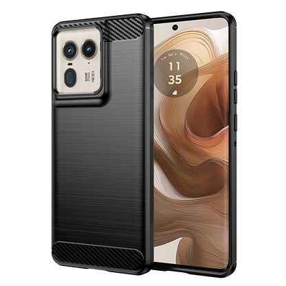 Case for Motorola Edge 50 Ultra, Techsuit, Carbon, Black