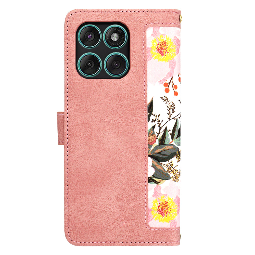 Case for Motorola Edge 60 Fusion / Edge 60, Techsuit, FlipCraft, Pink