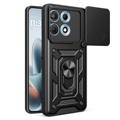 Case for Motorola Edge 70 Max, Techsuit, CamShield, Black