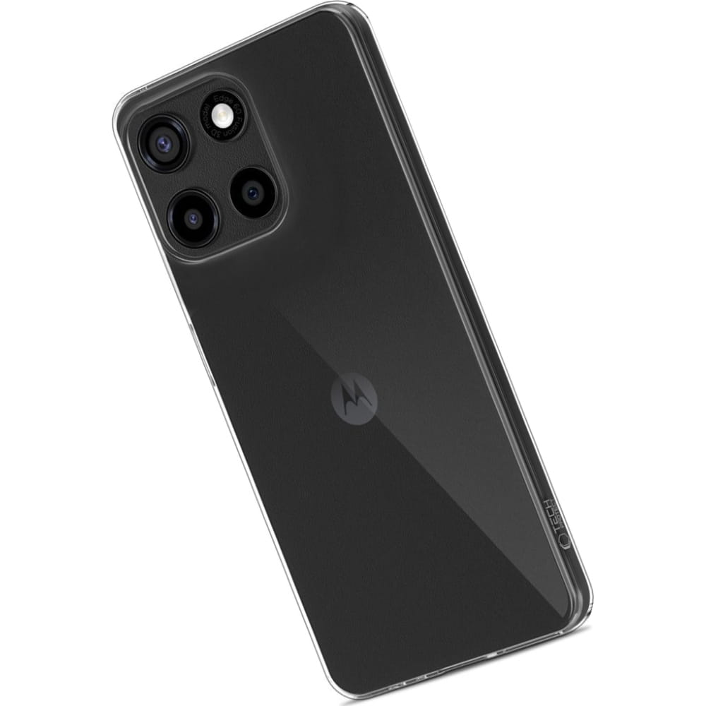 Case for Motorola Moto G56, Tech-Protect, Flexair, Transparent