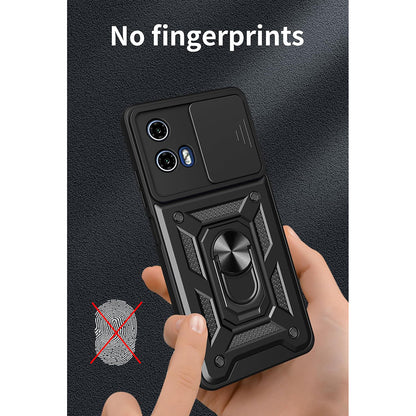 Case for Motorola Moto E15 / G05, Techsuit, CamShield, Black