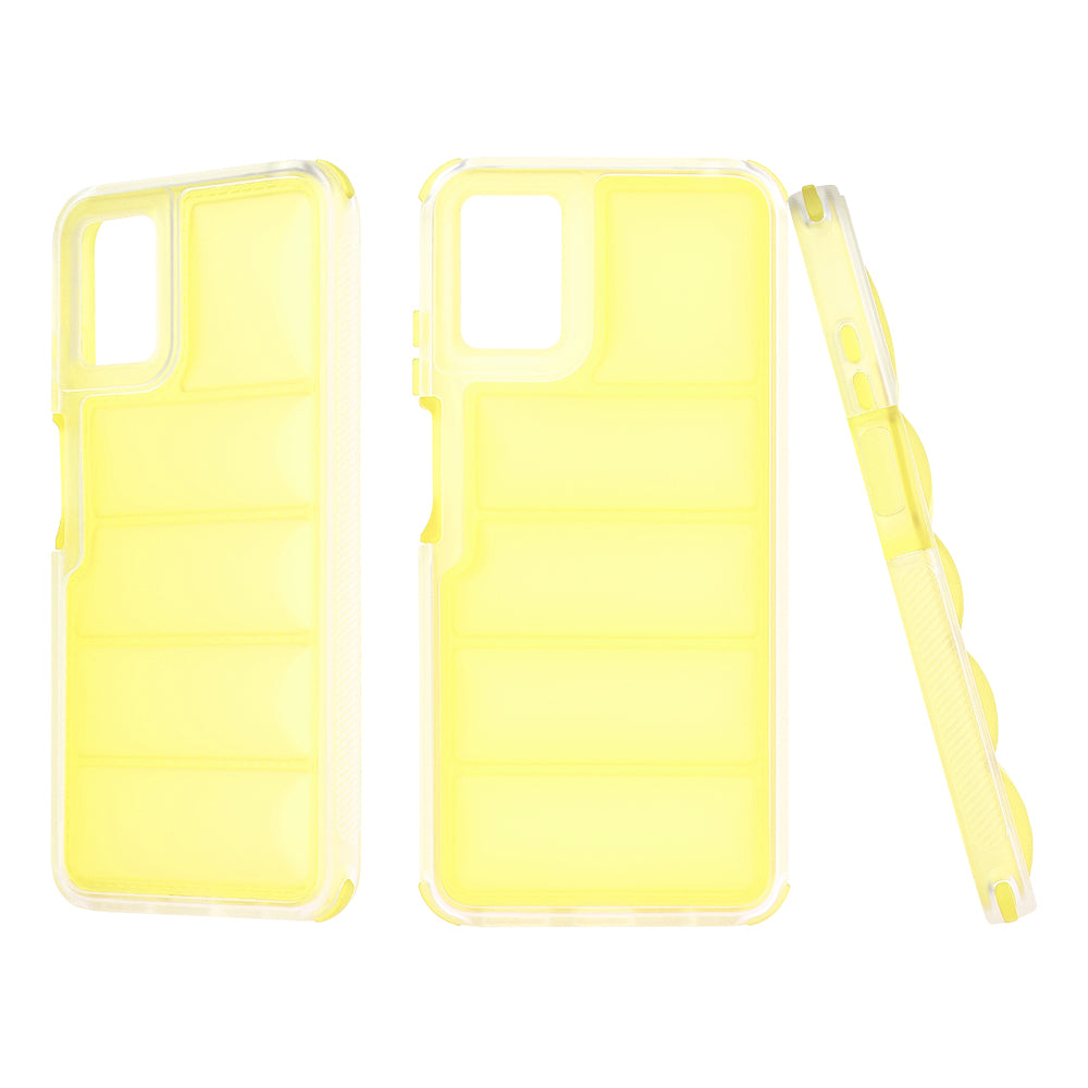 Case for Motorola Moto E22i / E22, Techsuit, Wave Shield, Yellow