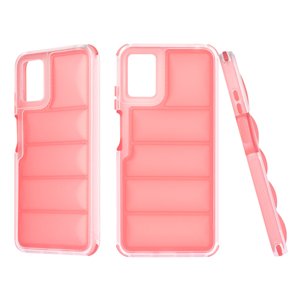 Case for Motorola Moto E22i / E22, Techsuit, Wave Shield, Red