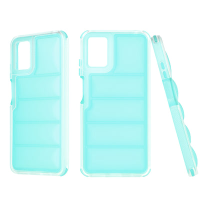 Case for Motorola Moto E22i / E22, Techsuit, Wave Shield, Turquoise