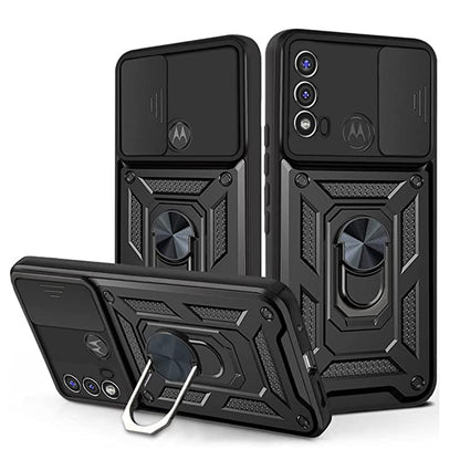 Case for Motorola Moto E40 / E30 / E20, Techsuit, CamShield, Black