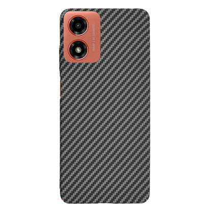 Case for Motorola Moto G04s / E14 / G04 / G24, Techsuit, Carbonite FiberShell, Black