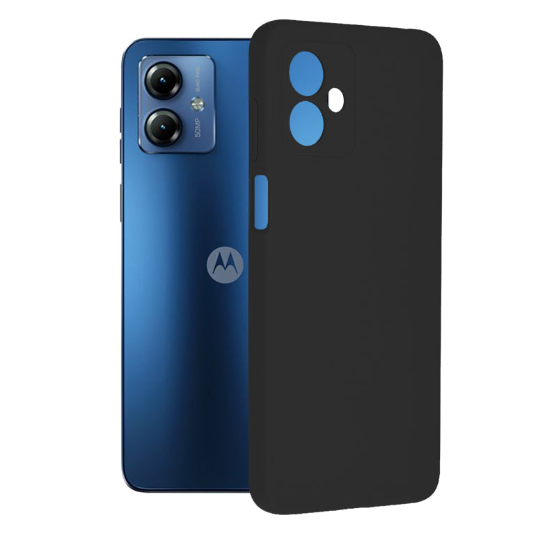 Case for Motorola Moto G14, Techsuit, Soft Edge, Black