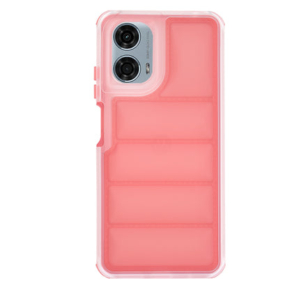 Case for Motorola Moto G24 Power, Techsuit, Wave Shield, Red